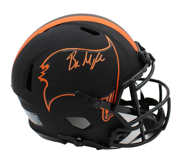 Baker Mayfield Signed Tampa Bay Buccaneers Speed Auth Eclipse Cust. Decal Helmet