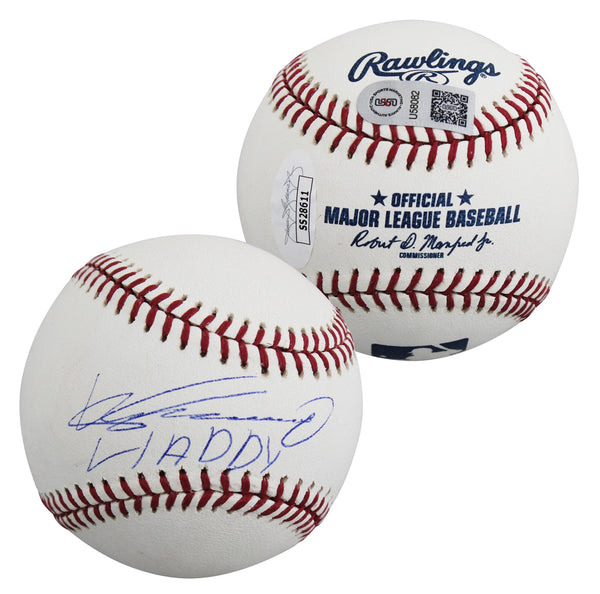 Angels Vladimir Guerrero "Vladdy" Authentic Signed Manfred OML Baseball JSA