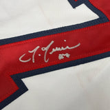 Framed Autographed/Signed Jake Irvin 35x39 Washington White Jersey JSA COA