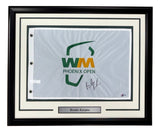 Brooks Koepka Signed Framed Phoenix Open Golf Flag BAS