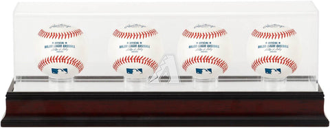 Arizona Diamondbacks Mahogany 4-Baseball Display Case