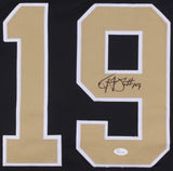 Ted Ginn Jr. Signed Saints Jersey (JSA COA) Wide Receiver / Return Specialist