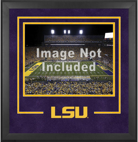 LSU Tigers Deluxe 16" x 20" Horizontal Photo Frame with Team Logo