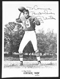 Johnny Unitas HOF Signed/Inscr 8x11 Golden Arm Restaurant Photo PSA/DNA 198857