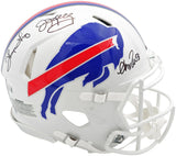 KELLY THOMAS REED AUTOGRAPHED BILLS GREATS FULL SIZE AUTH HELMET BECKETT 236170