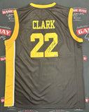 Caitlin Clark Autographed Black / Yellow Hawkeyes 2024 Final Four Jersey Panini