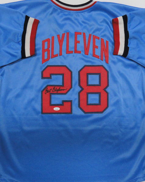 Twins BERT BLYLEVEN Signed Custom Replica Minnesota Throwback Jersey AUTO - JSA