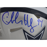 Charles Haley Autographed/Signed Dallas Cowboys Mini Helmet Beckett 48061