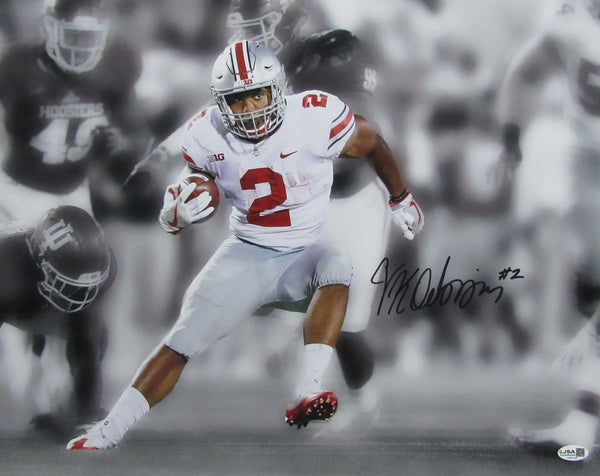 JK Dobbins Signed/Autographed 16x20 Photo Ohio State Buckeyes JSA 200115