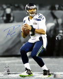 RUSSELL WILSON AUTOGRAPHED SIGNED 16X20 PHOTO SEAHAWKS SUPER BOWL RW HOLO 106944
