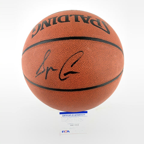 Speedy Claxton signed Spalding Basketball PSA/DNA Warriors Autographed