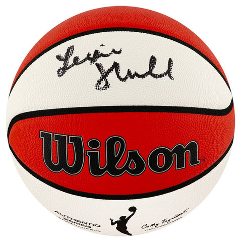 Lexie Hull (FEVER) Signed Wilson WNBA Indoor/Outdoor Basketball - (SCHWARTZ COA)