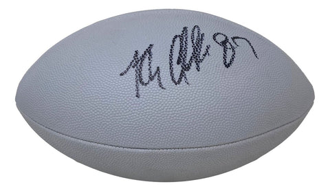 Rob Gronkowski New England Patriots Signed Wilson MVP Replica Football PSA
