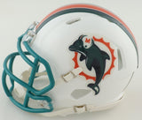 Raheem Mostert Signed Dolphins Speed Mini Helmet (Beckett) Miami #1 Running Back
