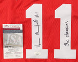 Vernon Maxwell Signed Houston Rockets Jersey "2xChampions" (JSA COA) Mad Max