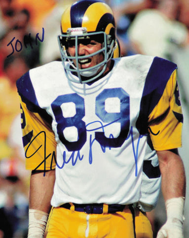 Fred Dryer Autographed Signed 8x10 Photo Los Angeles Rams "John" SKU #245994