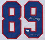 Mark Bavaro Signed New York Giants Jersey (JSA) 2xSuper Bowl Champion T.E.