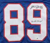 Mark Bavaro Signed New York Giants Jersey Inscribed "2x S.B. Champs!" (JSA) T.E.