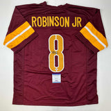 Autographed/Signed Brian Robinson Jr. Washington Burgundy Jersey PSA/DNA COA