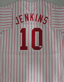 Phillies GEOFF JENKINS Signed Custom Replica Jersey AUTO w/ '08 WS Champs - JSA