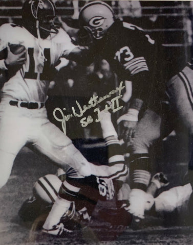 Packers JIM WEATHERWAX Signed 8x10 Photo #3 AUTO - Super Bowl Champ