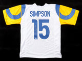 Ty Simpson Signed Los Angeles Rams Jersey (JSA) 2026 1st Round Pick / Alabama QB