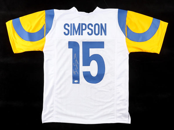 Ty Simpson Signed Los Angeles Rams Jersey (JSA) 2026 1st Round Pick / Alabama QB