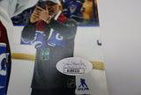 Lehkonen Autographed Avs 8x10 Holding Cup Inscribed "22 SC Champ" JSA COA