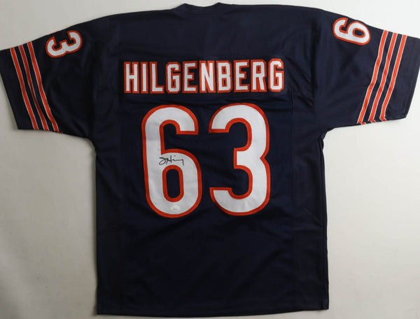 Jay Hilgenberg Signed Chicago Bears Jersey (JSA) Super Bowl XX Champ/ Center