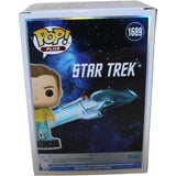 William Shatner Autographed Star Trek Glitter #1689 Funko Pop! Beckett 54590