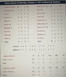 Jim Palmer Signed 1971 ALCS Game 2 Ticket Stub-Orioles Vs. Athletics (Beckett)