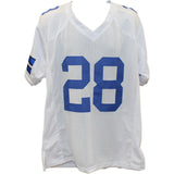 Darren Woodson Autographed/Signed Pro Style Size XL White Jersey JSA 57033