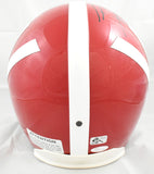 T.J. Watt Autographed Wisconsin Badgers F/S Helmet - JSA W
