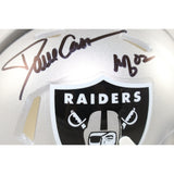 Dave Casper Autographed Las Vegas Raiders Mini Helmet HOF Beckett Witness 51647