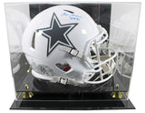 Cowboys Roger Staubach "HOF" Signed STS III F/S Speed Proline Helmet W/ Case BAS