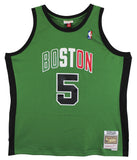 Celtics Kevin Garnett "HOF 20" Signed 10/6/07 Kelly Green M&N HWC Jersey JSA Wit
