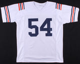 Brian Urlacher Signed Chicago Bears Jersey (Beckett QR) 8xPro Bowl Linebacker