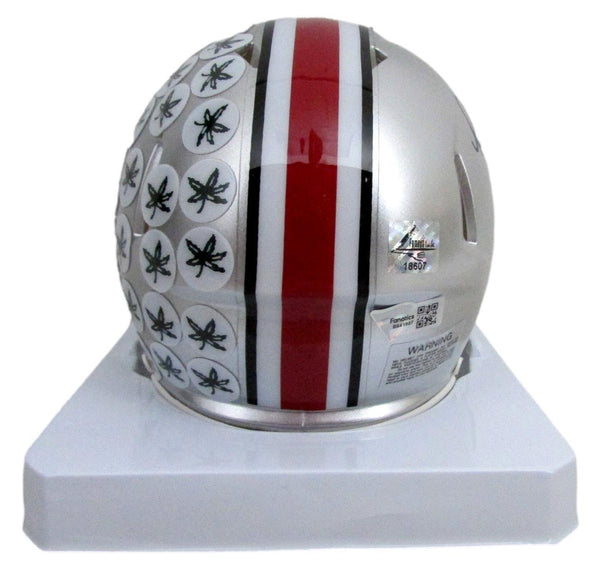 autographed ryan day football helmet Ryan Day Autographed Speed Mini Football Helmet Ohio State Fanatics – Super Sports Center