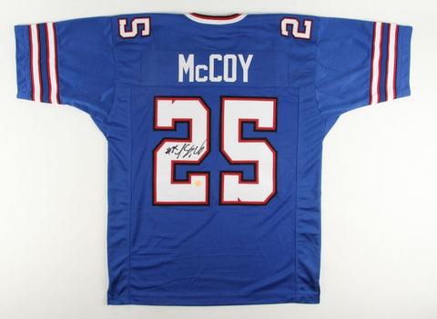 LeSean McCoy Signed Bills Home Jersey (Gridiron Legends COA) 5x Pro Bowl R.B.