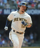 Keston Hiura Signed Brewers Nike Jersey (JSA COA) Milwaukee's 2017 1st Round Pck