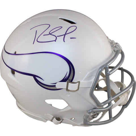 Randy Moss Autographed Minnesota Vikings Authentic 24 Alt Helmet Beckett 50850