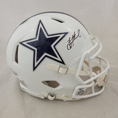 TROY AIKMAN SIGNED DALLAS COWBOYS F/S ALTERNATE SPEED AUTHENTIC HELMET BECKETT