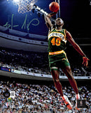 Shawn Kemp Autographed/Signed Seattle Super Sonics 8x10 Photo BAS 42870