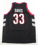 Antonio Davis Signed Toronto Raptors Jersey (JSA) 2001 NBA All Star Forward