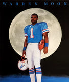 Warren Moon Signed Houston Oilers Jersey Inscribed "HOF 06" (PSA) 9xPro Bowl Q.B