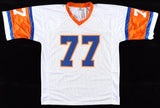 Karl Mecklenburg Signed Denver Broncos Jersey (JSA COA) 6xPro Bowl Linebacker