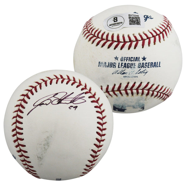 Giants Jason Schmidt Authentic Signed Allen Selig OML Baseball BAS #BV70348