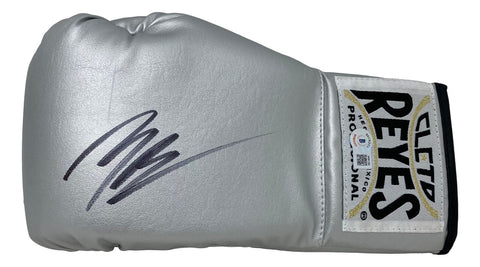 Michael B Jordan "Creed" Signed Silver Left Hand Cleto Reyes Boxing Glove BAS