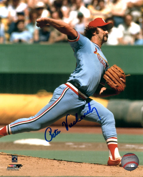 St. Louis Cardinals PETE VUCKOVICH Signed 8x10 Photo #1 AUTO