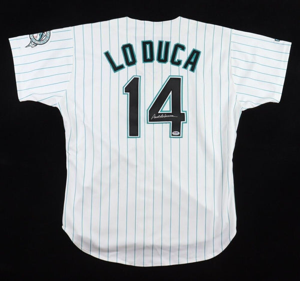 Paul Lo Duca Signed Florida Marlin Jersey (PSA COA) 4xAll Star Catcher 2003-2006